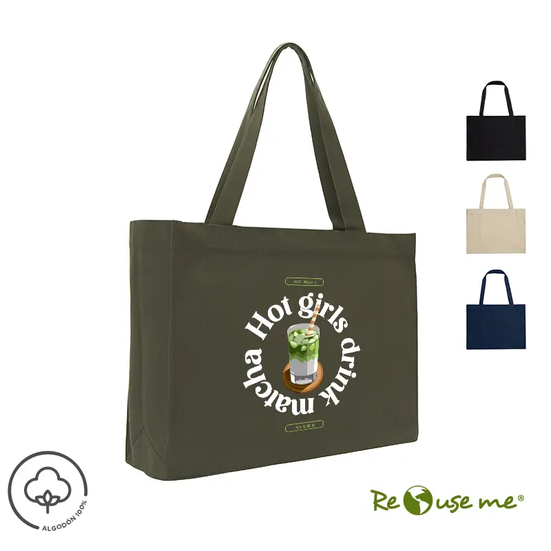 Tote Martinica canvas de algodón reciclado Tote Martinica canvas de algodón reciclado