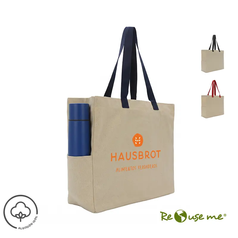 Tote Barbados 30,2 L algodón reciclado 320 gsm Tote Barbados 30,2 L algodón reciclado 320 gsm