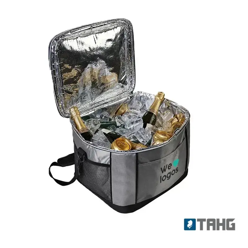Cooler Grand 31,5 L poliéster personalizado con logo empresa - Coolers y Neveras corporativo Chile