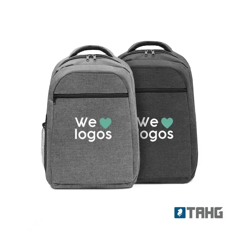 Mochila Cima 14 L poliéster 600D personalizado con logo empresa - Mochilas Notebook corporativo Chile